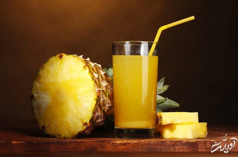 شربت و اسموتی آناناس